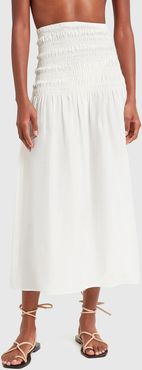 Clio Skirt in White, X-Small