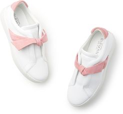 Clarita Sneaker in White/Peony, Size IT 36