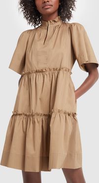 Clara Dress in Khaki, Size 0