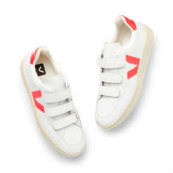 V-Lock Sneakers in Extra White Rose Fluo, Size IT 36