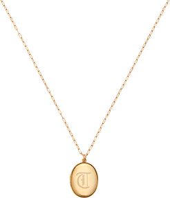 Charli Initial Necklace in Yellow Gold