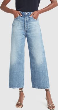 Sacha High-Rise Wide-Leg Jeans in Tularosa, Size 24