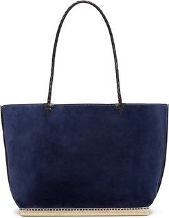 Large Espadrille Tote Bag in Pruissan Blue