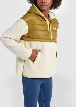 The Sher-Puff Zip Pullover in Beyond The Summit, X-Small