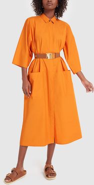 Apricot Shirtdress, Size FR 34