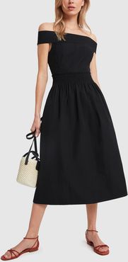 Porcia Dress in Black, Size UK 6