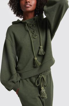 Marlie Hoodie in Army, X-Small