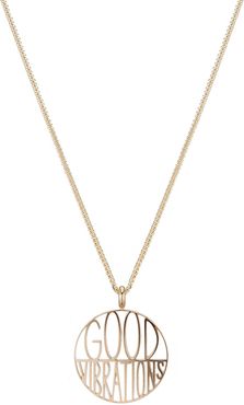 Good Vibrations Necklace in Yellow Gold