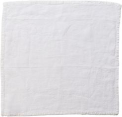 Simple Linen Napkin, Set Of 4 in White