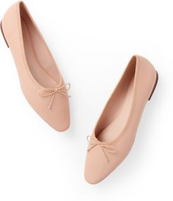 Georgie Ballet Flats in Blush, Size 6