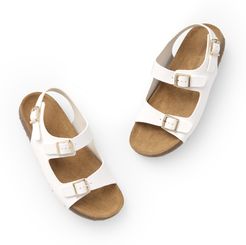 Cloud Sandals in White, Size IT 36