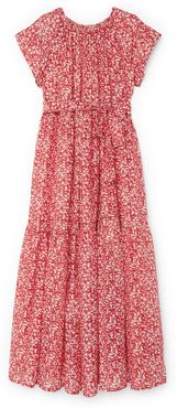 Vienna Maxi Dress in Poppy Tiny Floral, Small