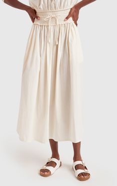 Nueva Wabi Sabi Skirt in Cream, Size 0