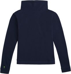 Park Slope Turtleneck in Terry/Navy, X-Small