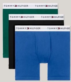 Classic Cotton Boxer Brief 3Pk Vibrant Royal/Navy/Green - S