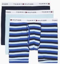 Cotton Classics Boxer Brief 3Pk Light Blue/Navy - S