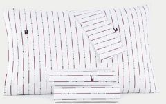Signature Stripe Sheet Set White - KING