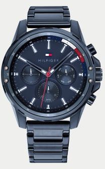 Blue Ion Plated Sport Watch Blue -