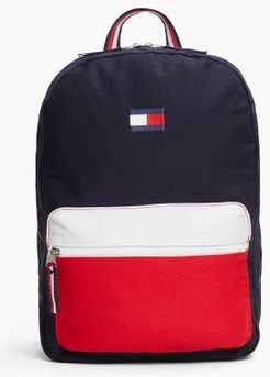 Colorblock Backpack Sky Captain/Apple Red -