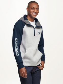 Dallas Cowboys Colorblock Hoodie Heather Grey/Navy/Dallas Cowboys - M