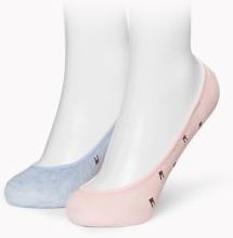 No-Show Sock 2Pk Soft Pink/Blue -