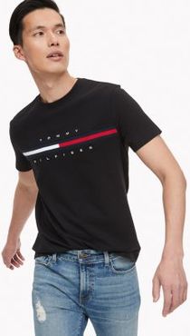 Essential Flag Logo T-Shirt Black - L