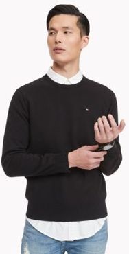 Essential Crewneck Sweater Black - S