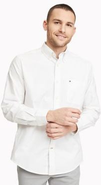 Classic Fit Essential Stretch Shirt Bright White - XS
