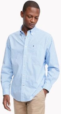 Classic Fit Essential Stretch Shirt Collection Blue - XL