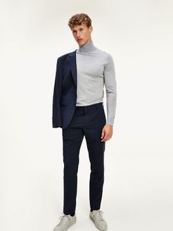 Regular Fit Flex Suit Pant In Houndstoo Desert Sky - 40