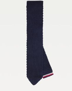 Slim Wid Knit Tie Navy -
