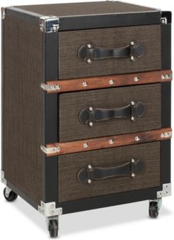 Lewis 3-Drawer Rolling Chest