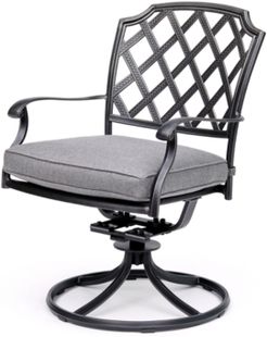 Vintage Ii Swivel Chair With Sunbrella Cushion, Created for Macy's