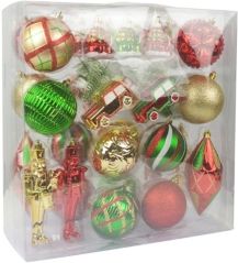 36 Pieces Mix Christmas Ornament