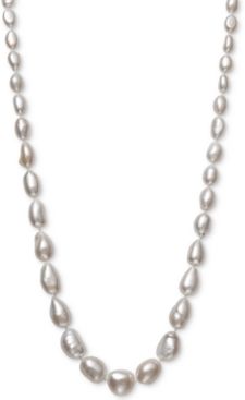 Cultured Baroque Freshwater Pearl (6 -11mm) Graduated 17-1/2" Collar Necklace in 14k Gold