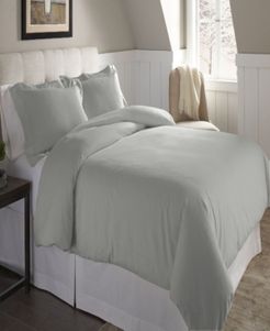 Superior Weight Cotton Flannel Duvet Set - King/Cal King Bedding