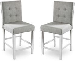 Ronon Transitional Pub Chair (Set of 2)