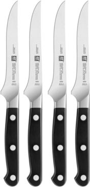 Zwilling J.a Henckels Pro Steak Knives, 4 Piece Set