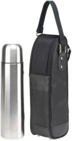 Stylish Coffee Tote with Thermal Flask