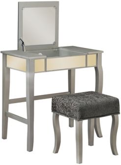 Harper Vanity Set with Bench and Mirror