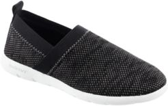 Zenz from isotoner Women's Elastic Sport Knit Elastic Slip-On