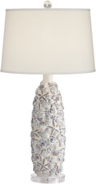 Shells and Stars Ceramic Table Lamp