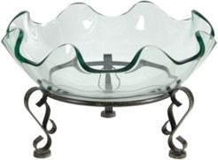 Twyla Decorative Glass Pedestal Bowl