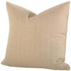 Linen Bisque 16" Designer Throw Pillow