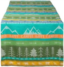 Rv Park Jacquard Table Runner 14" X 72"