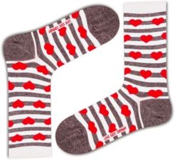 Socks - Red Hearts