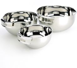 Stainless Steel 3 Piece Mixing Bowl Set