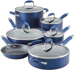 Advanced Home Hard-Anodized Nonstick 11-Pc. Cookware Set