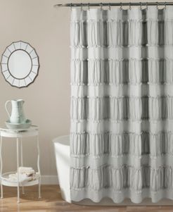 Nova Ruffle 72" x 72" Shower Curtain Bedding