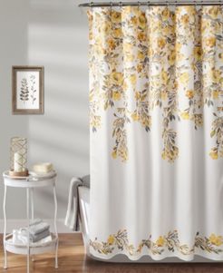 Tanisha 72" x 72" Floral Shower Curtain Bedding